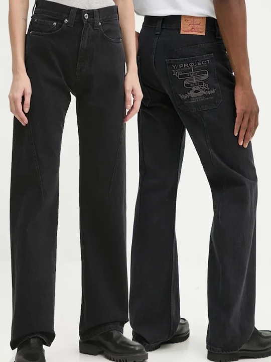 Obrázek produktu Y/Project Džíny Y/Project EVERGREEN PARIS' BEST JEANS černá