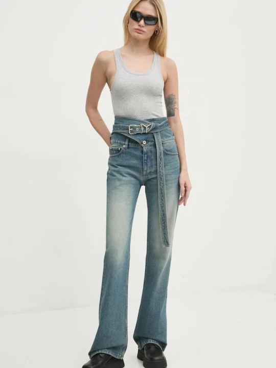 Obrázek produktu Y/Project Džíny Y/Project WRAP BELT JEANS modrá
