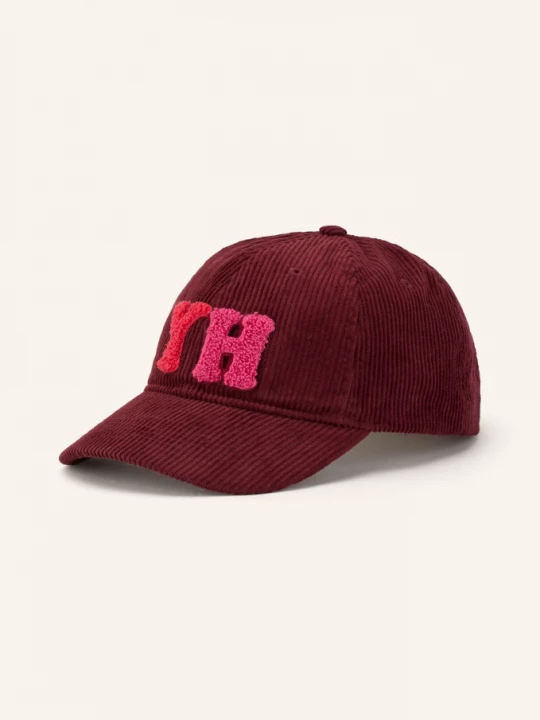 Obrázek produktu Yippie Hippie Cord-Cap tmavě červená / růžová