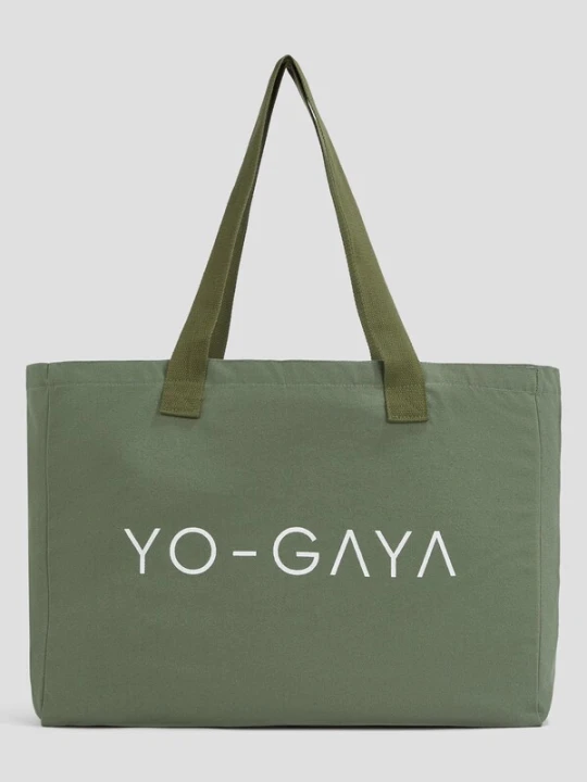 Obrázek produktu YO-GAYA Nákupní taška 'Canvas Bag' olivová