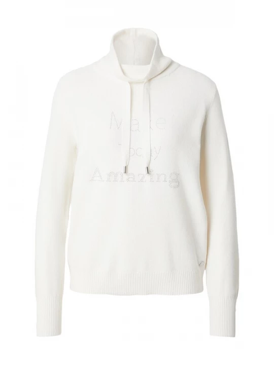 Obrázek produktu ZABAIONE Svetr 'Ra44na' stříbrná / offwhite