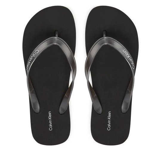 Obrázek produktu Žabky Calvin Klein Flatform Flip Flop Met Tpu HW0HW03120 Černá