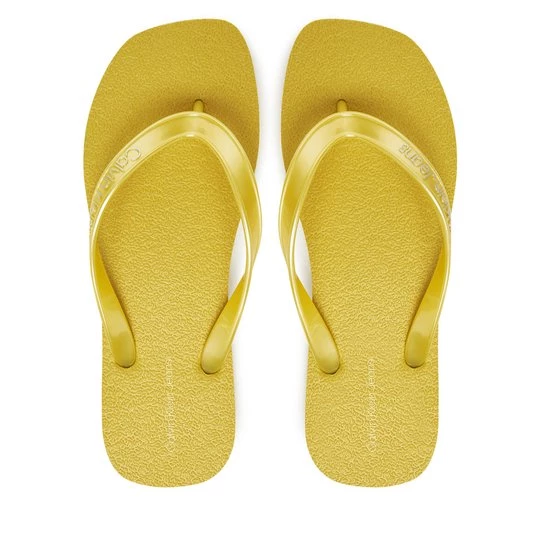 Obrázek produktu Žabky Calvin Klein Jeans Thong+ Tpu Metallic YW0YW01720 Žlutá