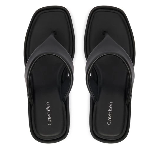 Obrázek produktu Žabky Calvin Klein Wedge 70 Sndl Thong Lth HW0HW02880 Černá