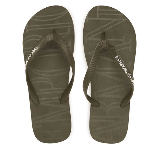 Obrázek produktu Žabky Emporio Armani EX000041 AF22188 M7170 Tmavě zelená