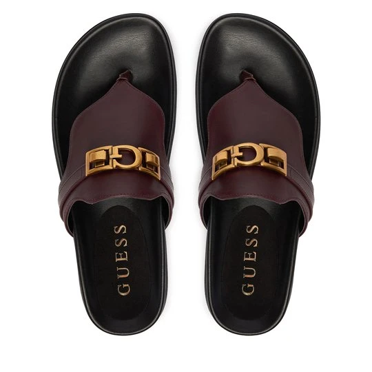 Obrázek produktu Žabky Guess FLJFRR LEA03 Bordó