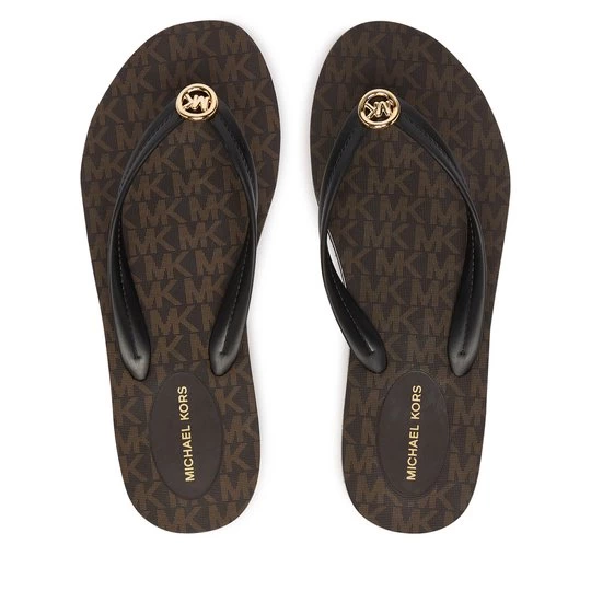 Obrázek produktu Žabky MICHAEL Michael Kors Posie Flip Flop 40S6PSFA2Q Hnědá