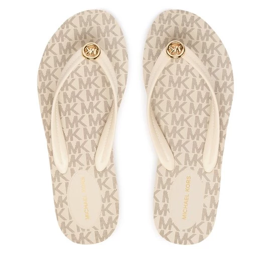 Obrázek produktu Žabky MICHAEL Michael Kors Posie Flip Flop 40S6PSFA2Q Krémová