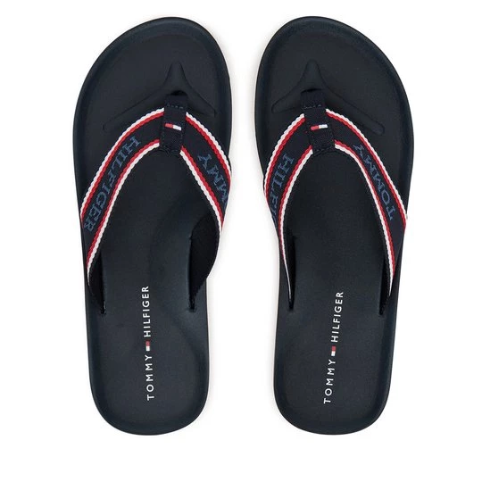 Obrázek produktu Žabky Tommy Hilfiger Comfort Hilfiger Beach Sandal FM0FM05510 Tmavomodrá