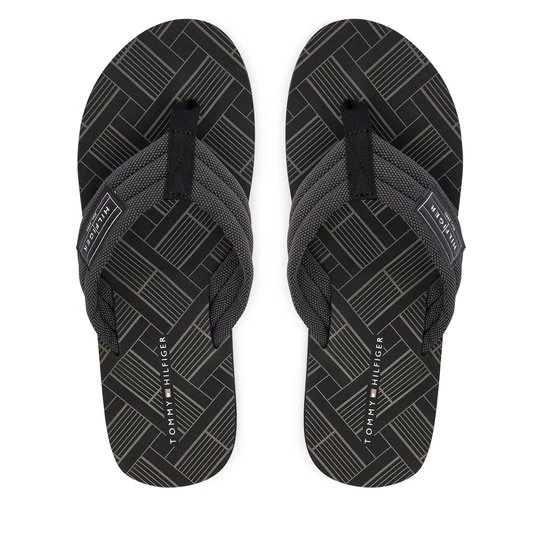 Obrázek produktu Žabky Tommy Hilfiger Flag Patch Beach FM0FM06004 Černá