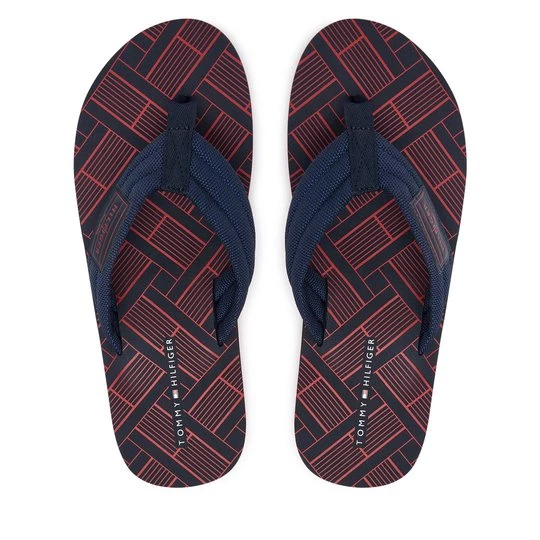 Obrázek produktu Žabky Tommy Hilfiger Flag Patch Beach FM0FM06004 Tmavomodrá