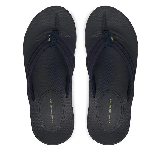 Obrázek produktu Žabky Tommy Hilfiger Molded Hilfiger Lth Beach Sandal FM0FM05802 Tmavomodrá