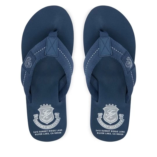 Obrázek produktu Žabky Tommy Hilfiger Patch Hilfiger Beach Sandal FM0FM05804 Modrá