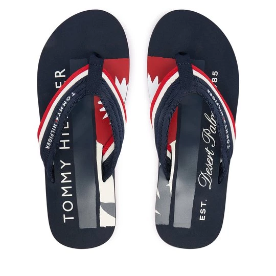 Obrázek produktu Žabky Tommy Hilfiger Patch Hilfiger Beach Sandal FM0FM05903 Tmavomodrá