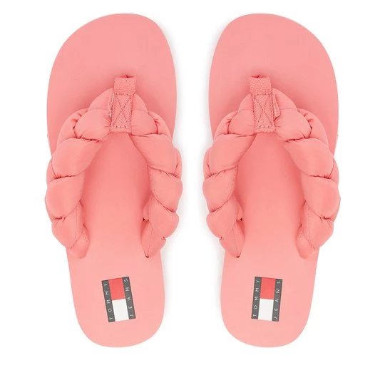 Obrázek produktu Žabky Tommy Jeans Braided Thong Beach Sandal EN0EN02877 Růžová