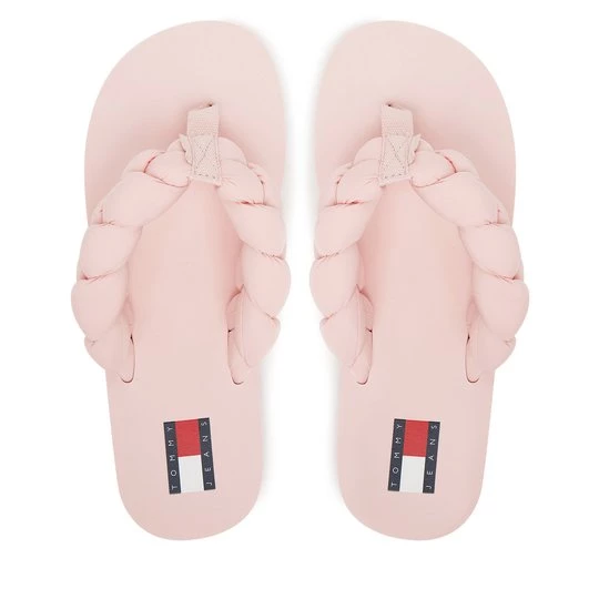 Obrázek produktu Žabky Tommy Jeans Braided Thong Beach Sandal EN0EN02877 Růžová