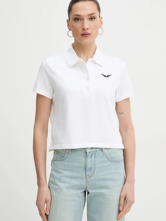 Obrázek produktu Zadig&Voltaire Bavlněné polo tričko ZADIG&VOLTAIRE