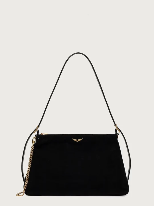 Obrázek produktu Zadig&Voltaire crossbody kabelka dámská semišová JIM černá