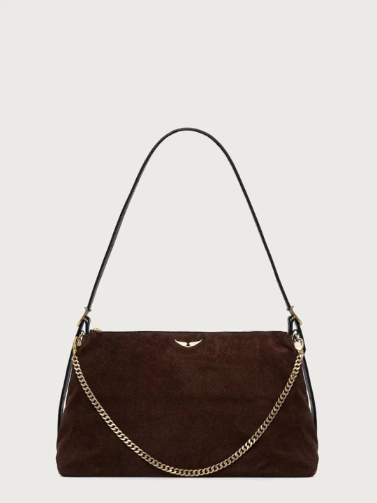 Obrázek produktu Zadig&Voltaire crossbody kabelka dámská semišová JIM hnědá