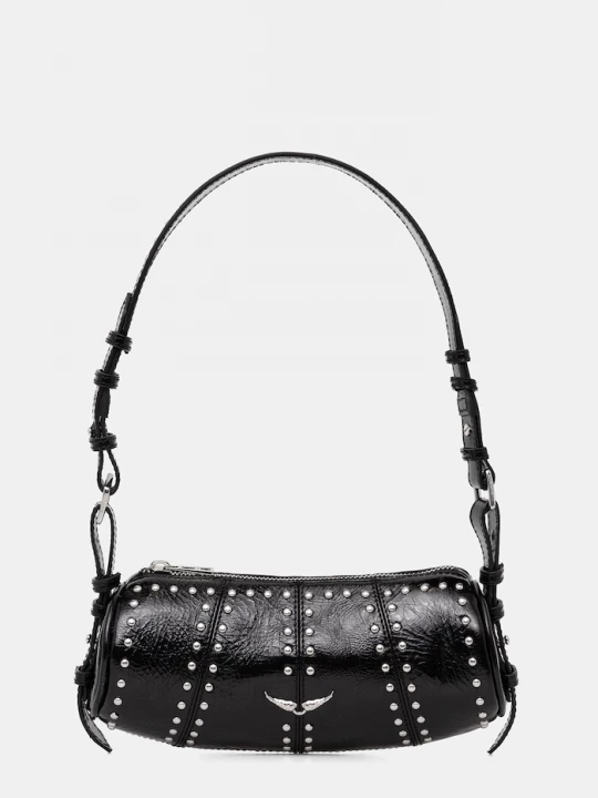 Obrázek produktu Zadig&Voltaire Kožená kabelka ZADIG&VOLTAIRE LE ROUDOUDOU STUDS černá