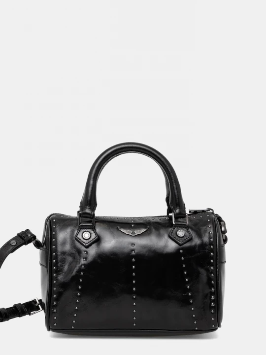 Obrázek produktu Zadig&Voltaire Kožená kabelka ZADIG&VOLTAIRE XS SUNNY VIBE STUDS černá