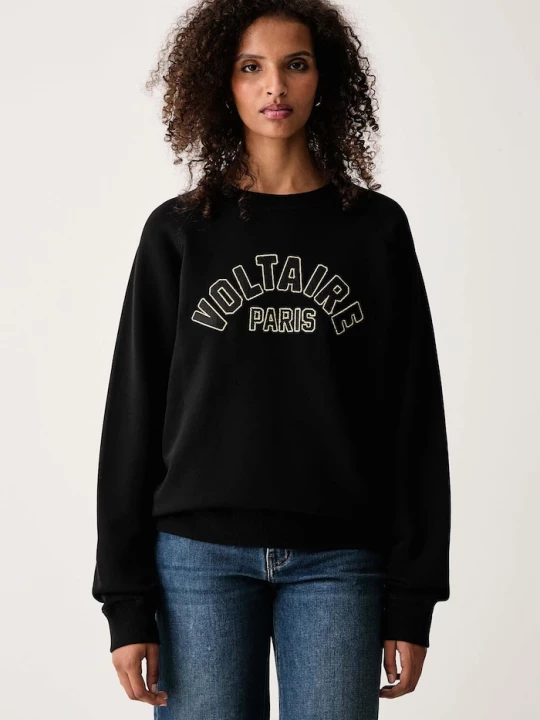Obrázek produktu Zadig&Voltaire mikina dámská bavlněná SUNCA černá