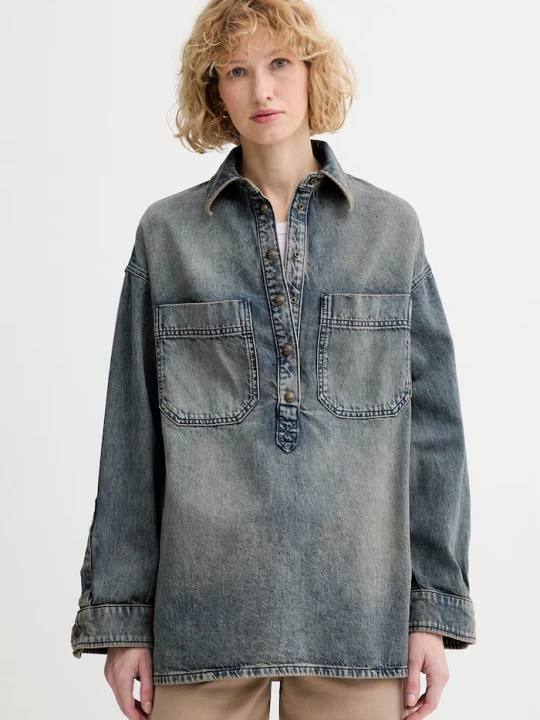 Obrázek produktu Zadig&Voltaire mikina dámská džínová modrá