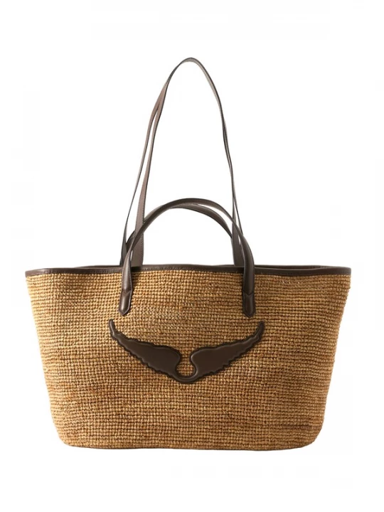 Obrázek produktu Zadig & Voltaire Nákupní taška 'LE WINGS' hnědá / tmavě hnědá