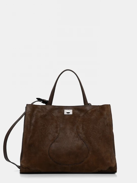 Obrázek produktu Zadig&Voltaire Semišová kabelka ZADIG&VOLTAIRE JACK SUEDE hnědá