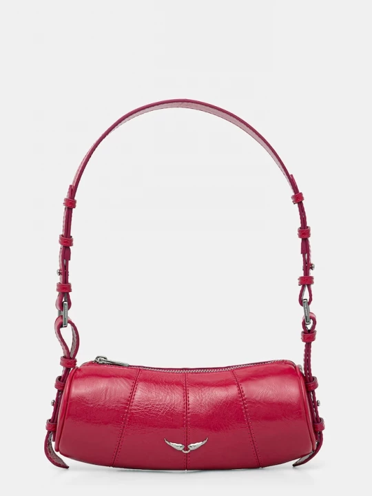 Obrázek produktu Zadig&Voltaire taška dámská kožená LE ROUDOUDOU VINTAGE PATENT růžová