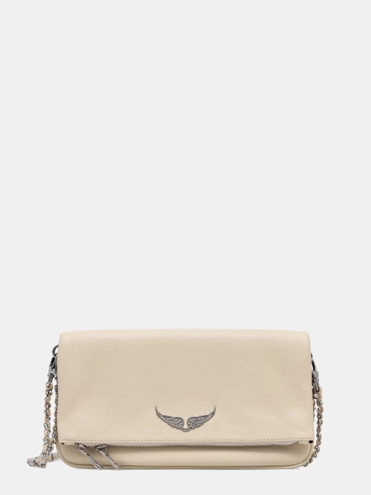 Obrázek produktu Zadig&Voltaire taška dámská kožená ROCK GRAINED LEATHER béžová