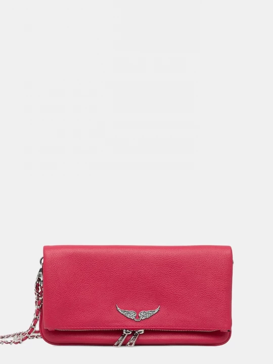 Obrázek produktu Zadig&Voltaire taška dámská kožená ROCK GRAINED LEATHER růžová
