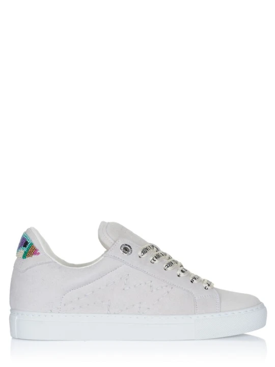 Obrázek produktu Zadig & Voltaire Tenisky 'Zadig & Voltaire LA FLASH FOLK BEADS Sneaker weiß' bílá