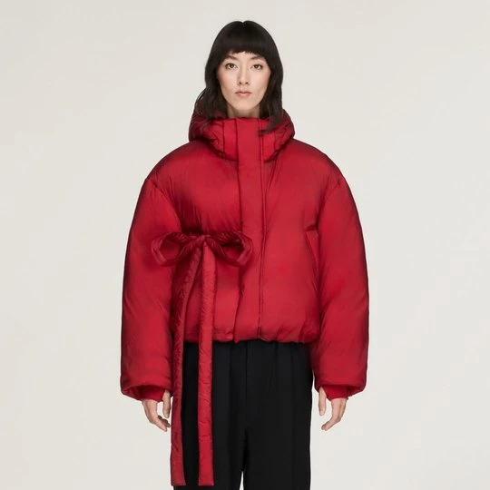 Obrázek produktu ZATEPLENÁ BUNDA Y-3 S KAPUCÍ Adidas Active Maroon