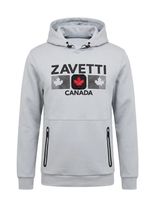 Obrázek produktu Zavetti Canada Mikina 'Cirico' šedá / červená / černá