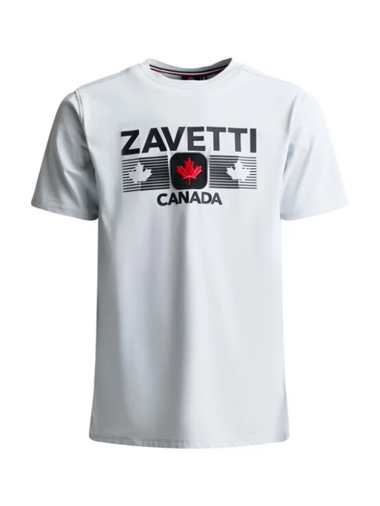 Obrázek produktu Zavetti Canada Tričko 'Cirico' světle šedá / červená / černá