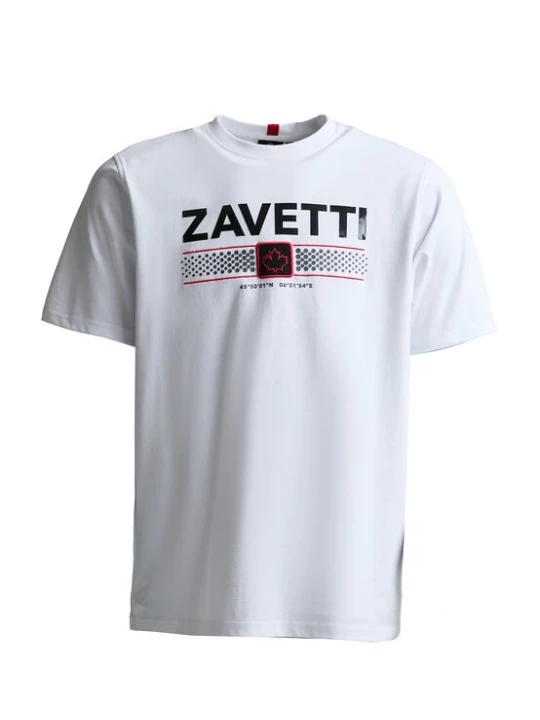 Obrázek produktu Zavetti Canada Tričko 'VIARELLO' červená / černá / bílá