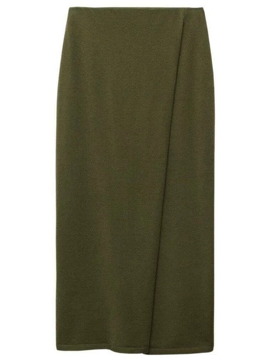 Obrázek produktu Zavinovací sukně Mango khaki