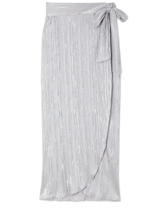 Obrázek produktu Zavinovací sukně Never Fully Dressed stříbrná barva