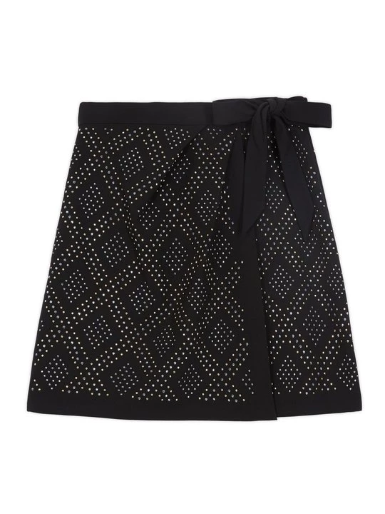 Obrázek produktu Zavinovací sukně The Kooples černá