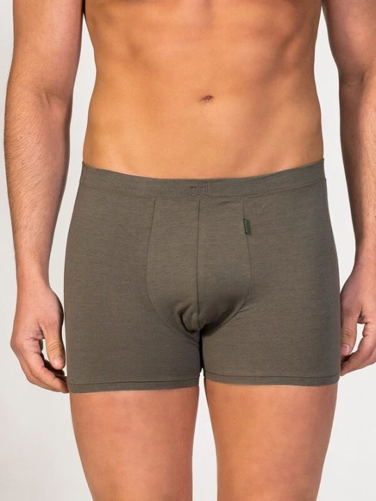 Obrázek produktu zd ZERO DEFECTS Boxerky 'Apolo Soy fiber' tmavě zelená