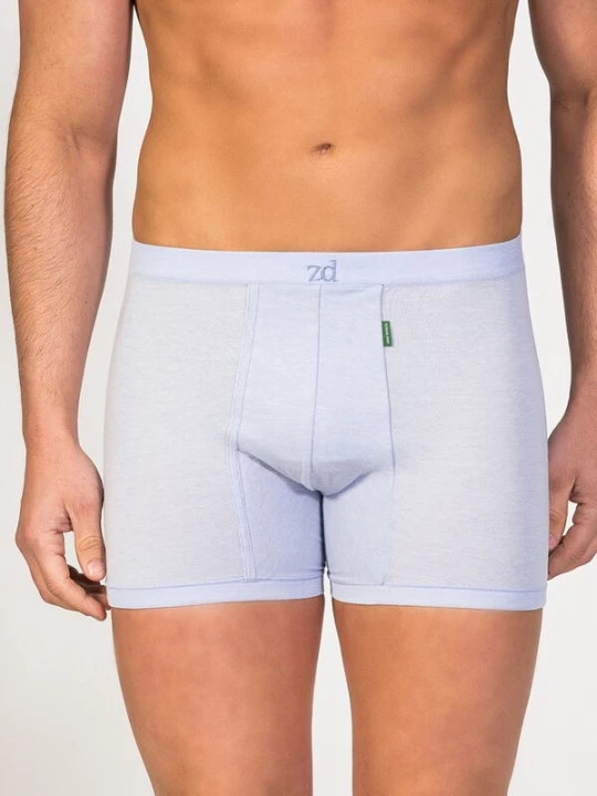 Obrázek produktu zd ZERO DEFECTS Boxerky 'Helios Egyptian cotton' světlemodrá