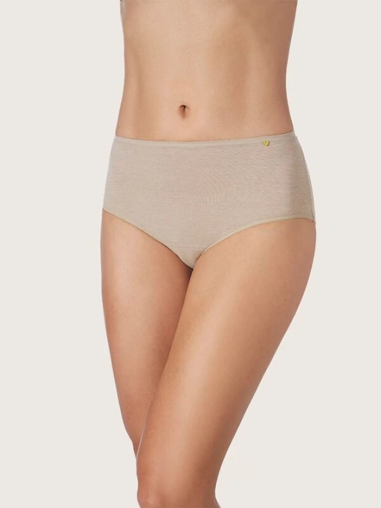 Obrázek produktu zd ZERO DEFECTS Kalhotky 'Atenea high waist Soy fiber' béžová