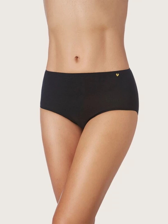 Obrázek produktu zd ZERO DEFECTS Kalhotky 'Atenea high waist Soy fiber' černá