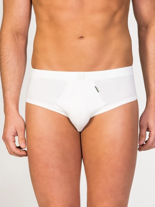 Obrázek produktu zd ZERO DEFECTS Slipy 'Mercurio Soy fiber' přírodní bílá