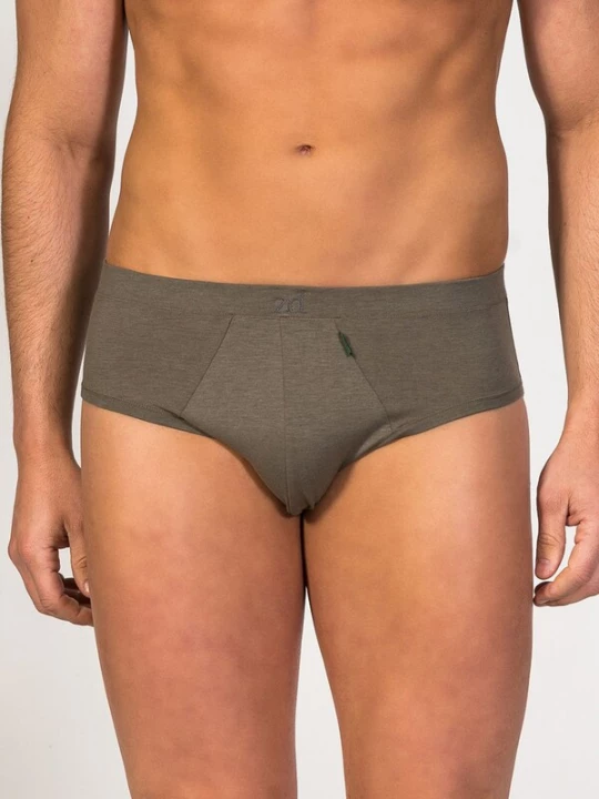 Obrázek produktu zd ZERO DEFECTS Slipy 'Mercurio Soy fiber' tmavě zelená