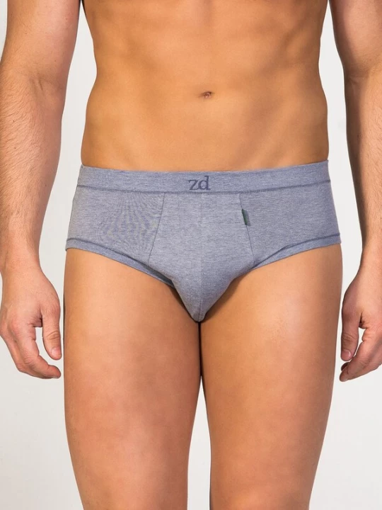 Obrázek produktu zd ZERO DEFECTS Slipy 'Mini Egyptian cotton' modrá džínovina