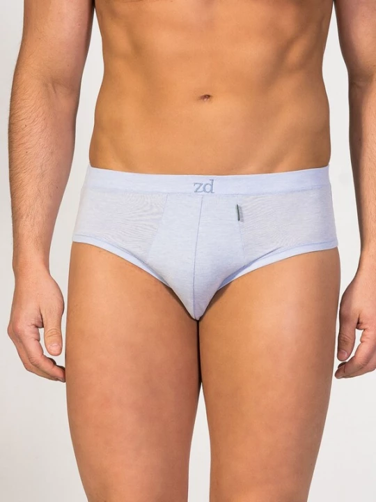 Obrázek produktu zd ZERO DEFECTS Slipy 'Mini Egyptian cotton' světlemodrá