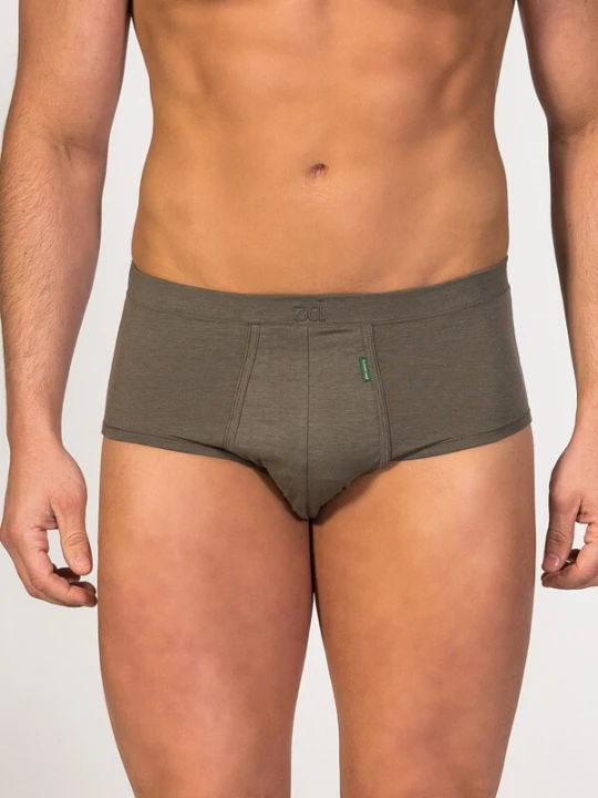 Obrázek produktu zd ZERO DEFECTS Slipy 'Saturno Soy fiber' tmavě zelená