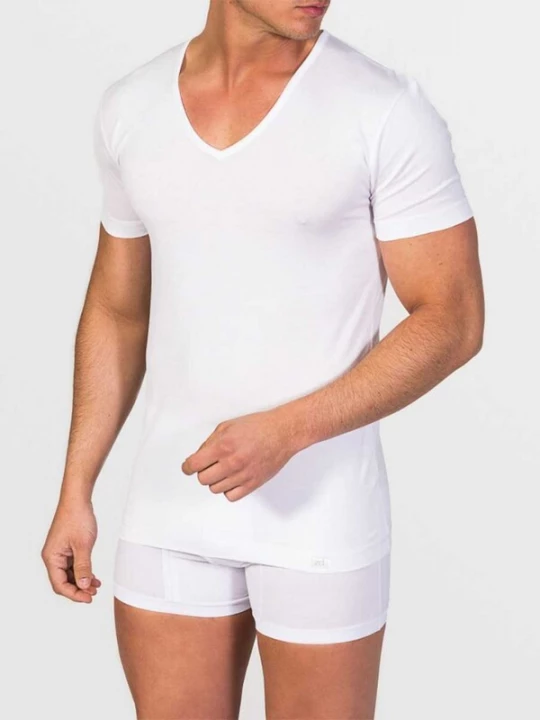 Obrázek produktu zd ZERO DEFECTS Tílko '100% Mercerized cotton Windsor' bílá
